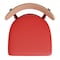 Flash Furniture Red Vinyl Seat Dining Chair with Natural Wood Back XU-DG6V5RDV-NAT-GG - alternate 9